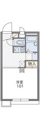 レオパレスＦＵＫＯＮＯ壱番館の物件間取画像